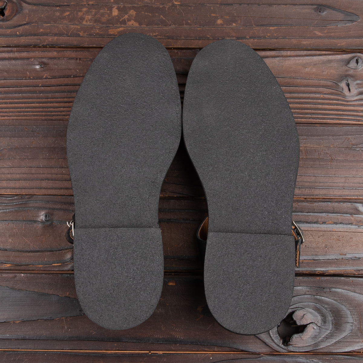 Bruschetta Shoes Orleans Sandal - Black Vachetta Leather - Standard & Strange