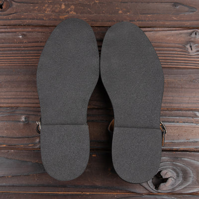 Bruschetta Shoes Orleans Sandal - Black Vachetta Leather - Standard & Strange