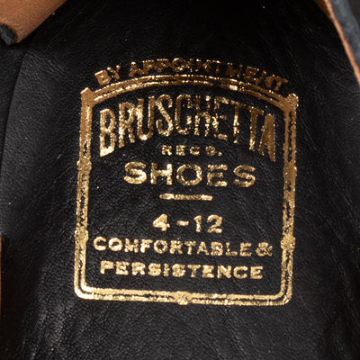 Bruschetta Shoes Orleans Sandal - Black Vachetta Leather - Standard & Strange