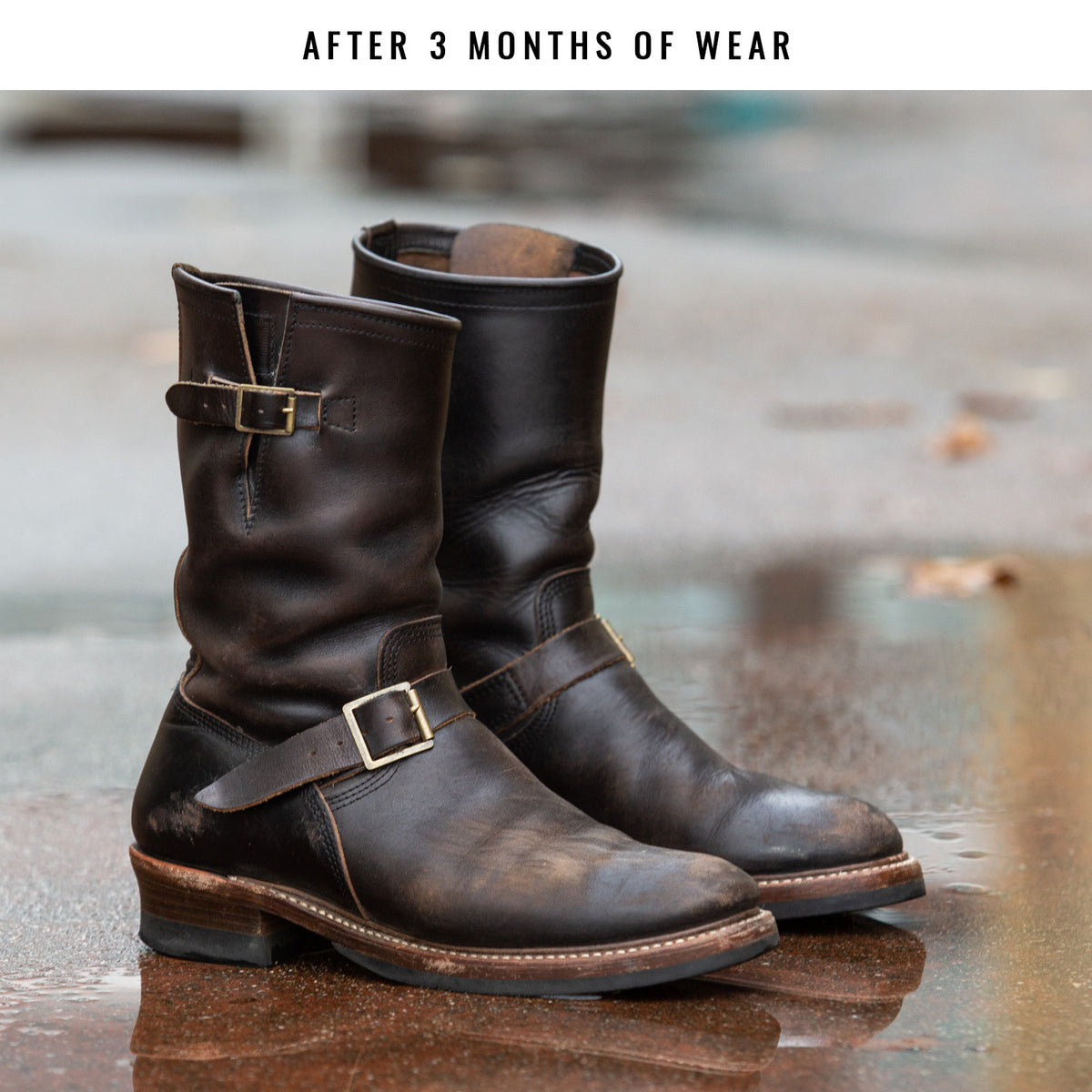 John Lofgren Wabash Engineer Boots - Black CXL - Standard & Strange
