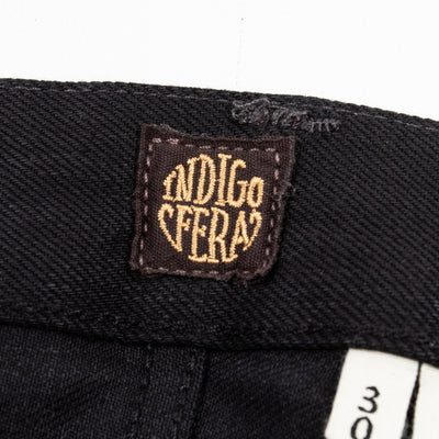 Indigofera Buck Tapered Fit - 14oz Gunpowder Black Selvedge - Standard & Strange