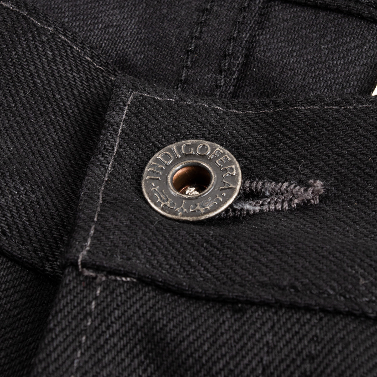 Indigofera Hawk Bootcut Fit - 14oz Gunpowder Black Selvedge - Standard & Strange
