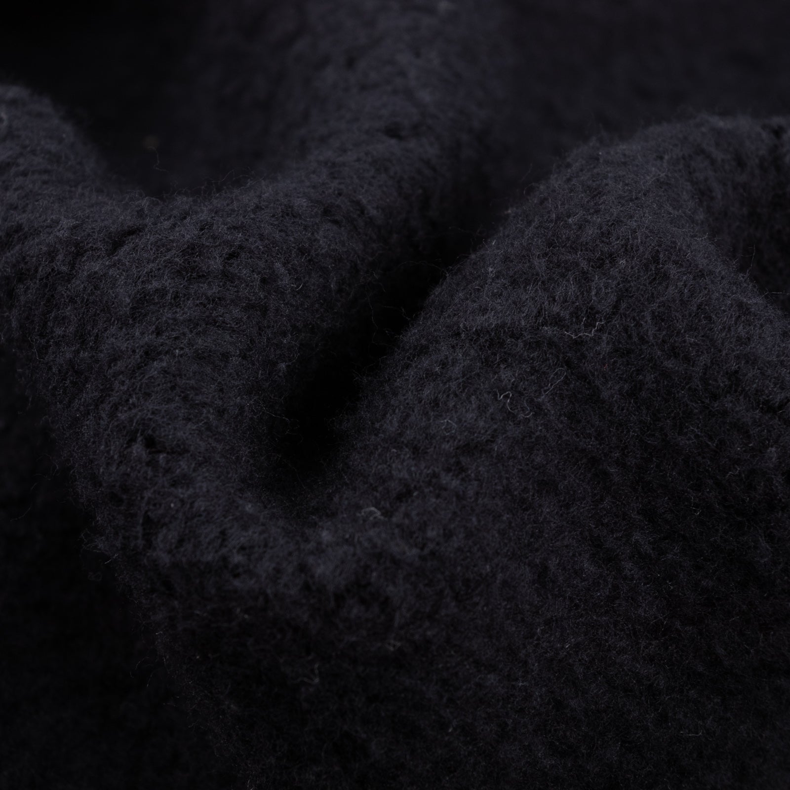 The Real McCoy's Loopwheel Pullover Hoodie - Black - Standard & Strange