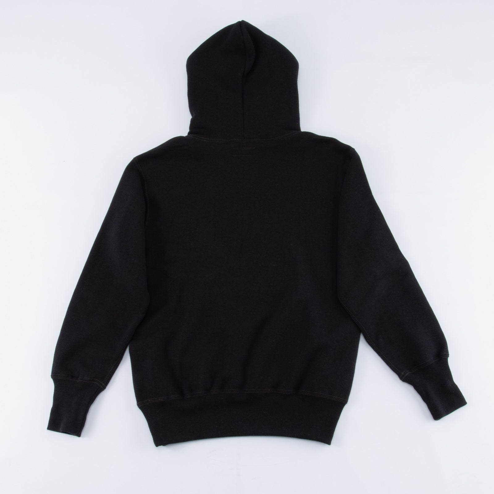 The Real McCoy's Loopwheel Pullover Hoodie - Black - Standard & Strange