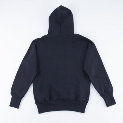 The Real McCoy's Loopwheel Pullover Hoodie - Navy - Standard & Strange