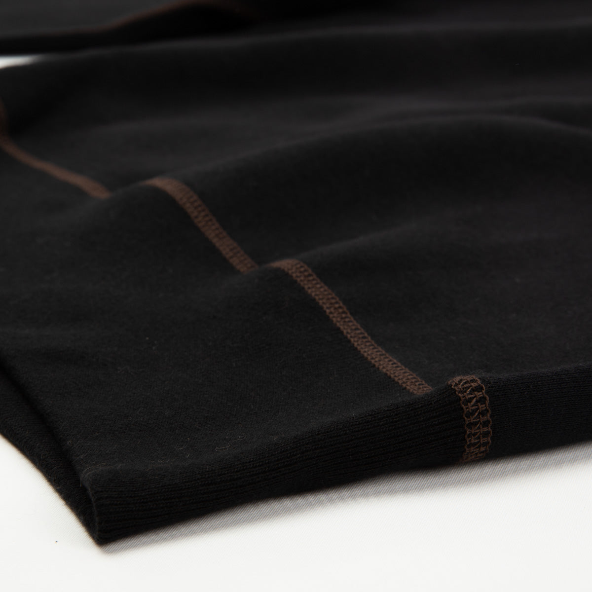 The Real McCoy's Loopwheel Crewneck Sweatshirt - Black - Standard & Strange