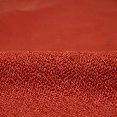 The Real McCoy's Western Cardigan Stitch Henley Shirt - Brick Red - Standard & Strange