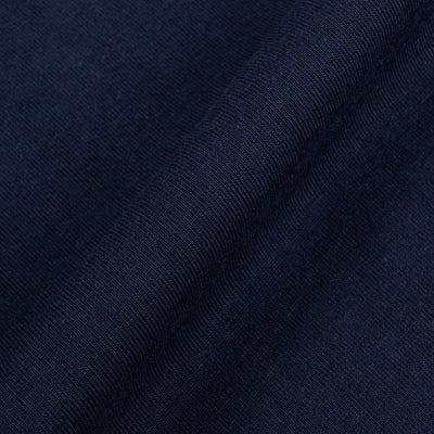 Merz b. Schwanen 1950s Lightweight Loopwheeled Tee - Ink Blue - Standard & Strange