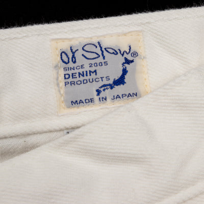OrSlow 107 Ivy Fit Denim - White - Standard & Strange
